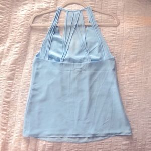 Haute hippie powder blue blouse